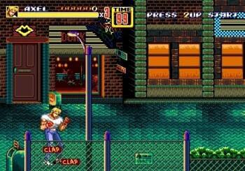 Streets of Rage 2 - Axel Stone in the streets